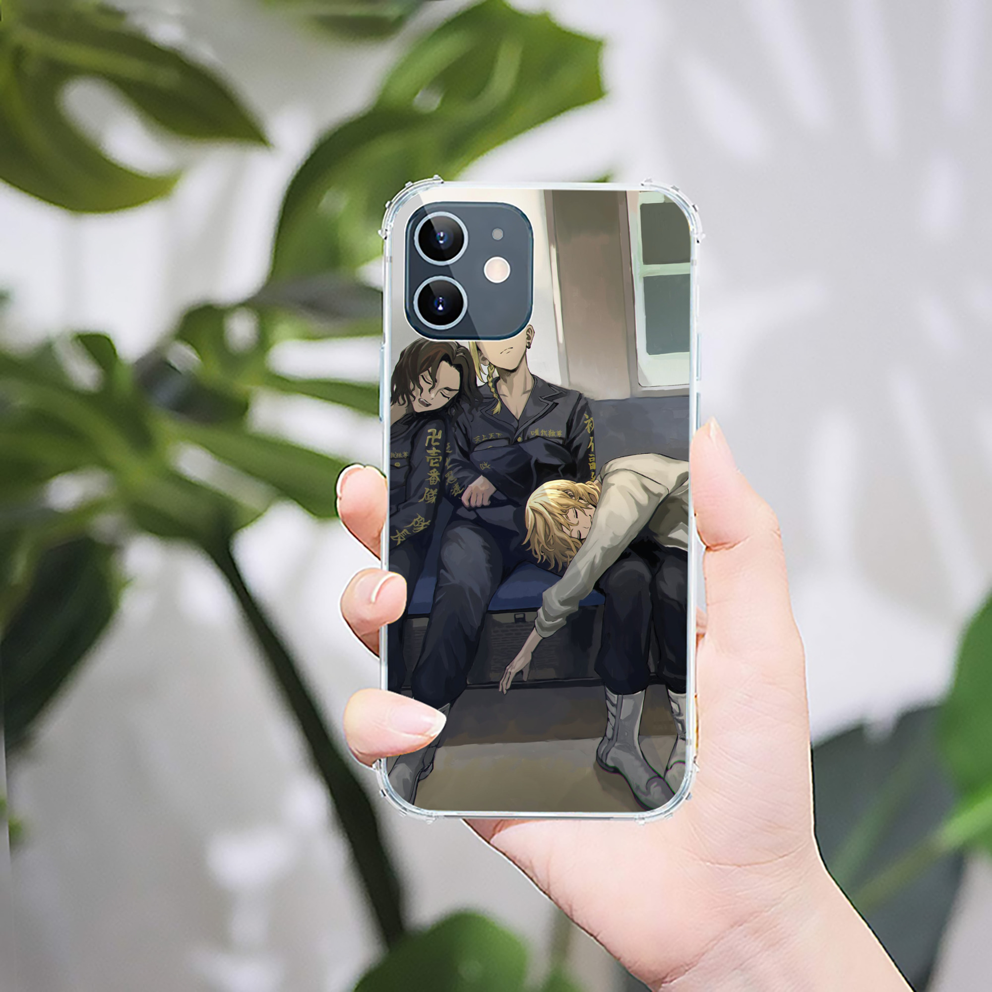 （画像用） 東京リベンジャーズ Tokyo Revengers 【iPhone 12シリーズ対応】透明スマホケース（クリアソフトケース）